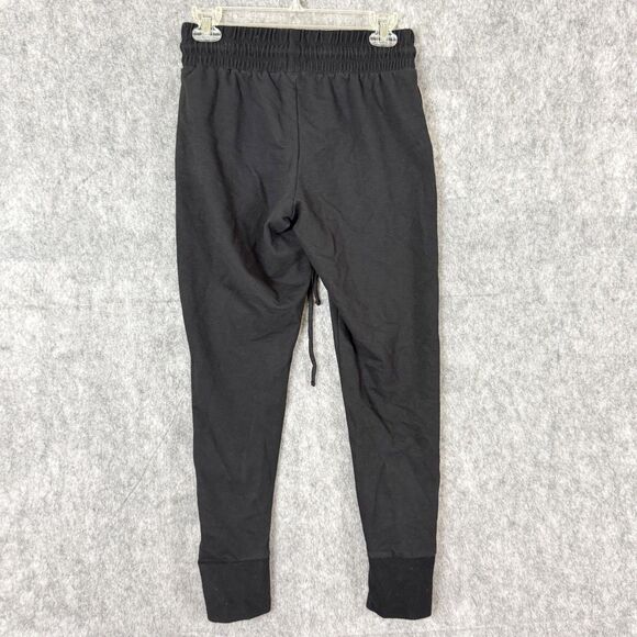 Free People FP Movement Womens Sm Sunny Skinny Sweatpants Black Drawstring Pockt - Picture 3 of 12